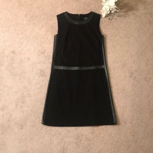Black leather 70’s style dress